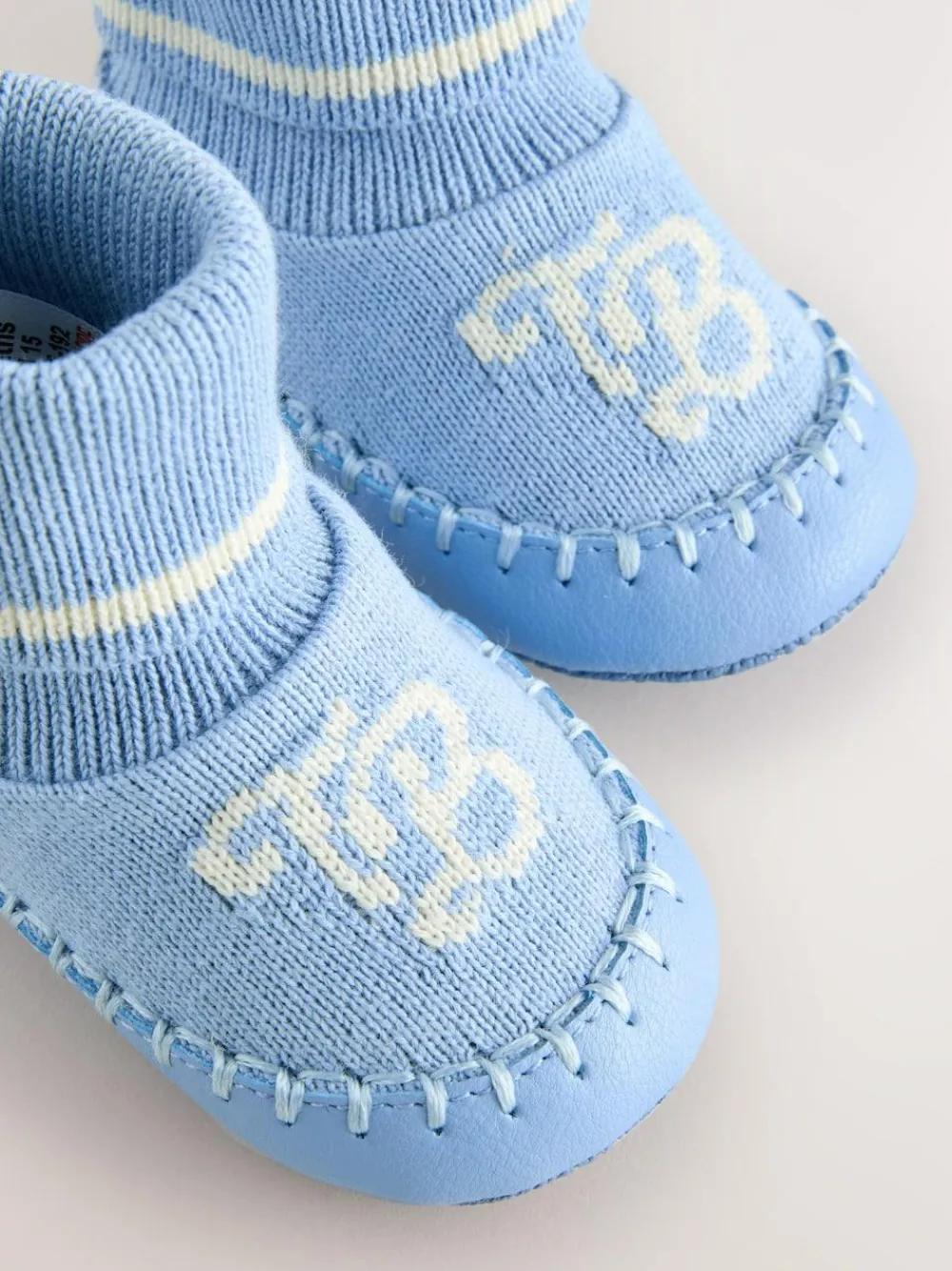 Baker by Ted Baker Baby Boys Knitted Booties Blue