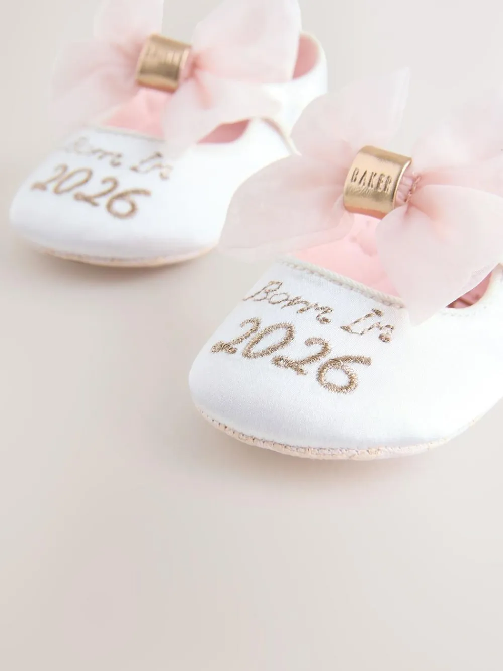 Outlet Baker by Ted Baker Baby Girls Born in 2026 Mary Jane Padders Shoes