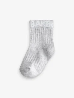 New Baker by Ted Baker Baby Socks 5 Pack Neutral