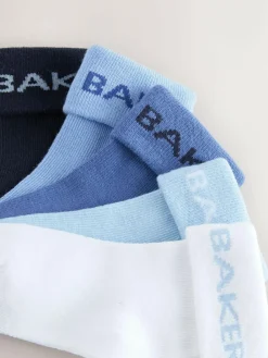 Outlet Baker by Ted Baker Baby Socks 5 Pack Blue