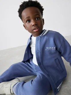 Baker by Ted Baker Blue 100% Cotton Varsity 3 Piece Set^ Cosy Club