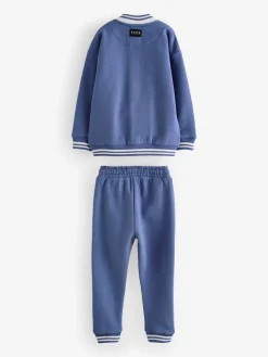 Baker by Ted Baker Blue 100% Cotton Varsity 3 Piece Set^ Cosy Club