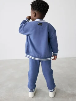 Baker by Ted Baker Blue 100% Cotton Varsity 3 Piece Set^ Cosy Club