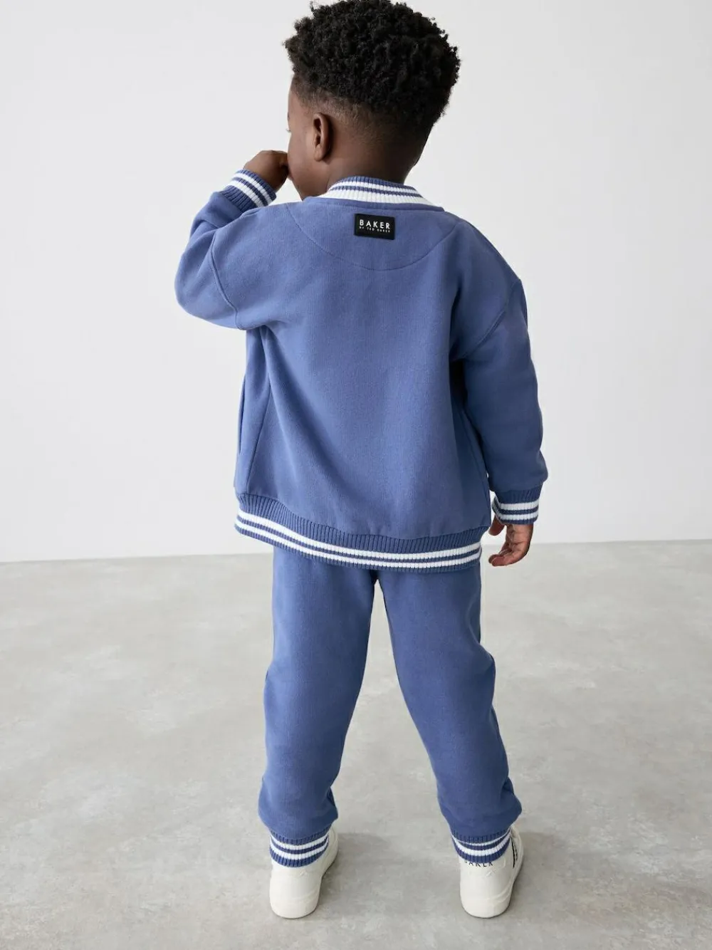 Baker by Ted Baker Blue 100% Cotton Varsity 3 Piece Set^ Cosy Club