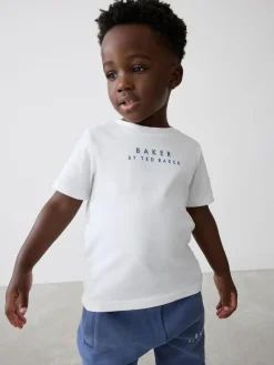 Baker by Ted Baker Blue 100% Cotton Varsity 3 Piece Set^ Cosy Club