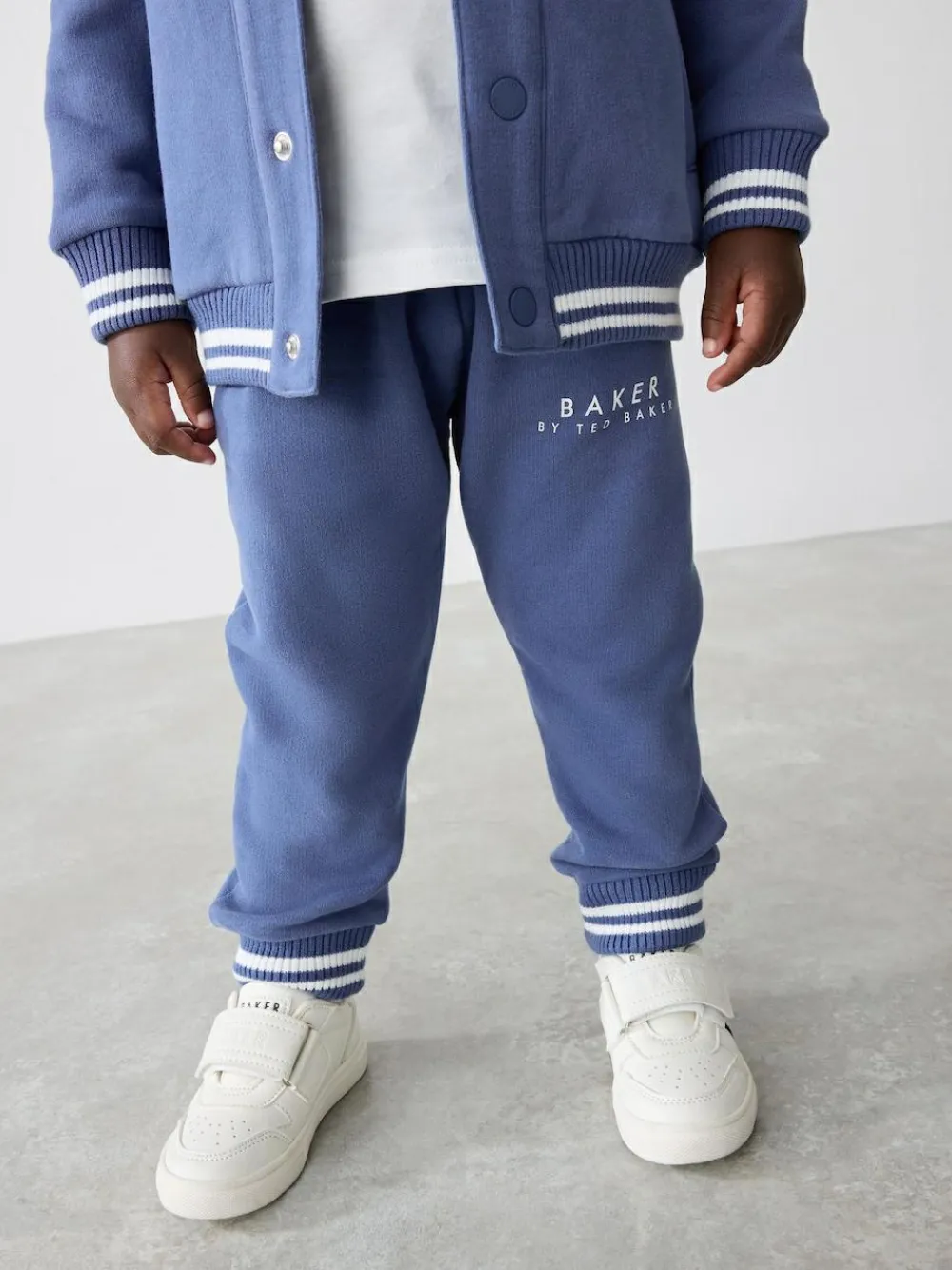 Baker by Ted Baker Blue 100% Cotton Varsity 3 Piece Set^ Cosy Club