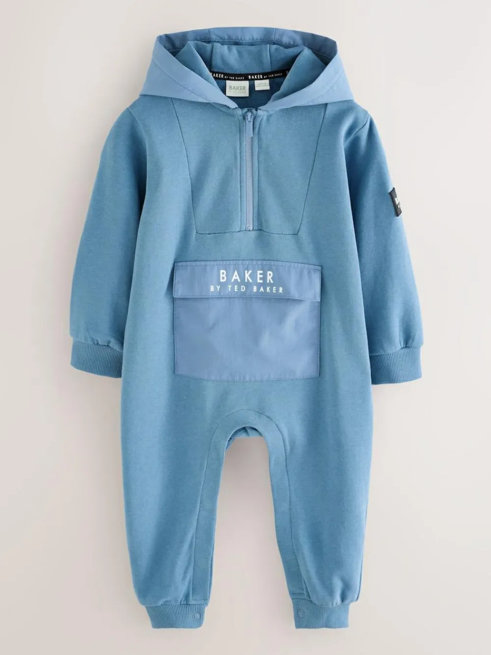 Baker by Ted Baker Blue Hooded Romper^ Rompers & Overalls