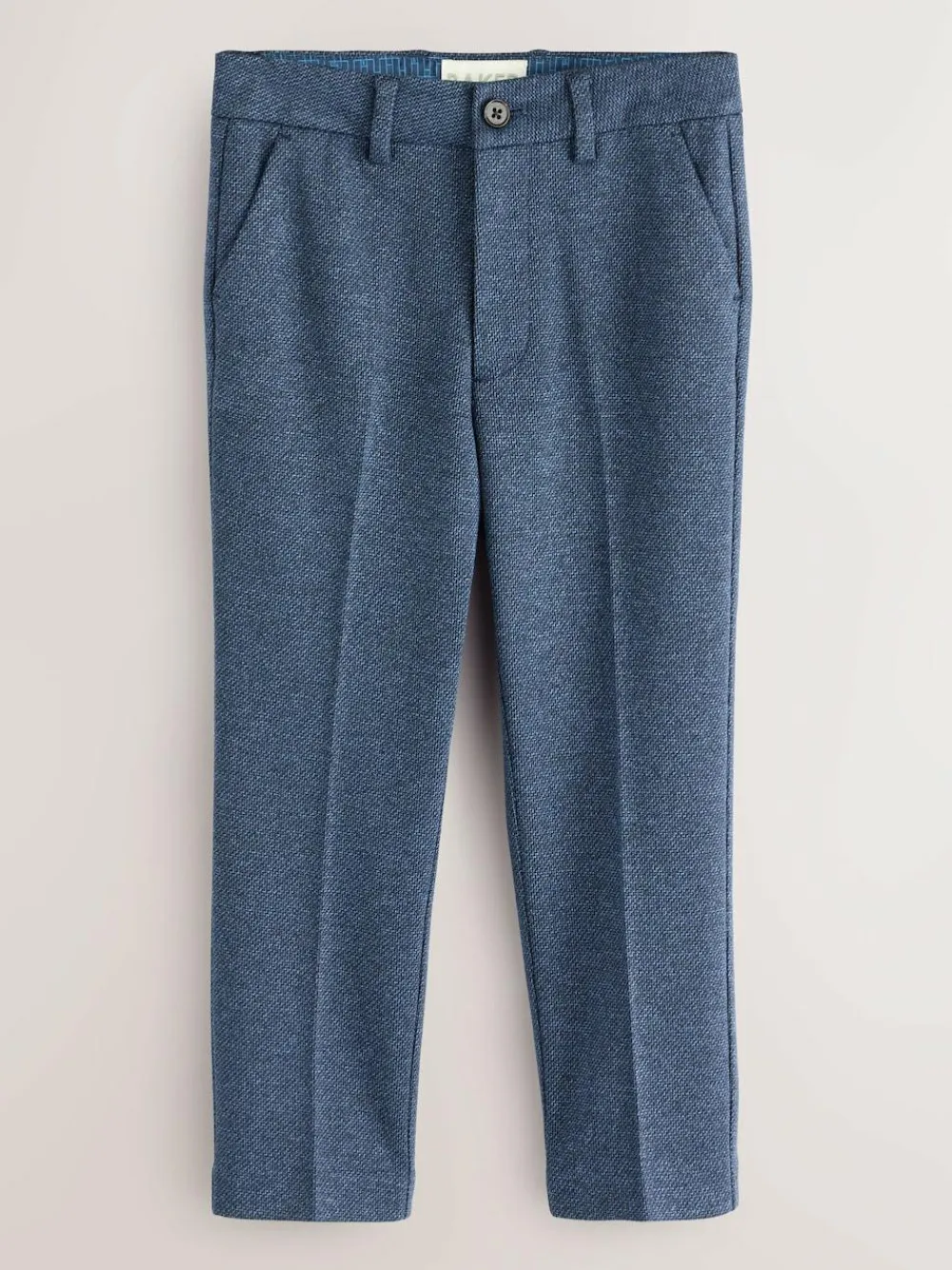 Baker by Ted Baker Blue Jersey Suit Trousers^BOY Suits & Vest