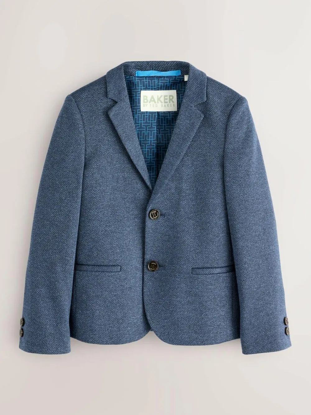 Baker by Ted Baker Blue Jersey Suit Jacket^BOY Suits & Vest