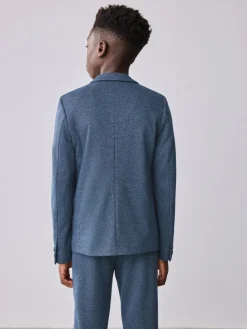 Baker by Ted Baker Blue Jersey Suit Jacket^BOY Suits & Vest