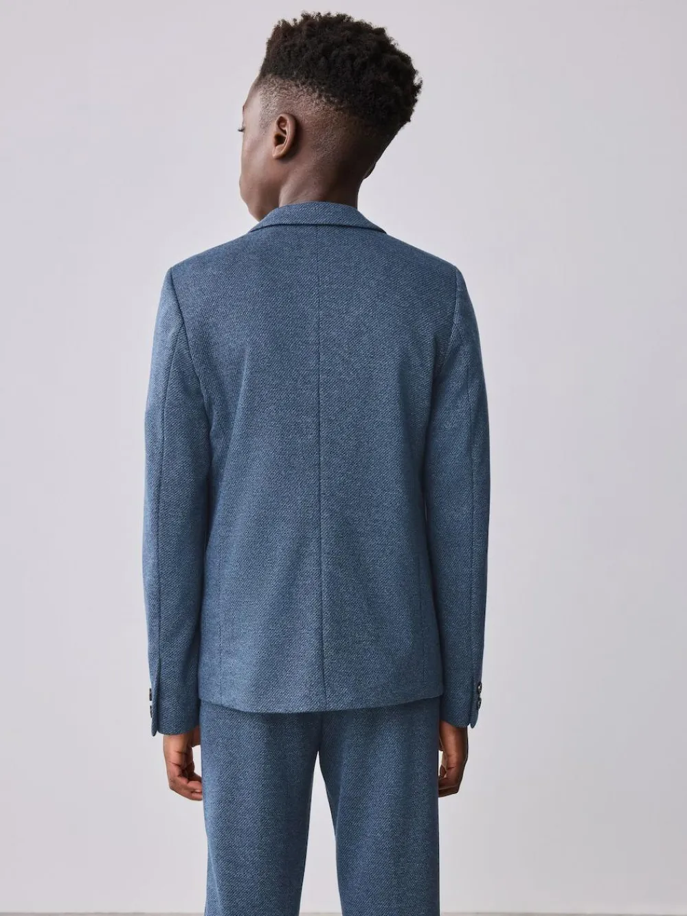 Baker by Ted Baker Blue Jersey Suit Jacket^BOY Suits & Vest