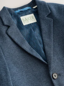 Baker by Ted Baker Blue Jersey Suit Jacket^BOY Suits & Vest