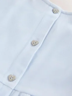 Baker by Ted Baker Blue Mesh Embroidered Detail Dress^ Dresses|Occasionwear