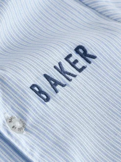 Baker by Ted Baker Blue Smart Bow Tie Rompersuit^ Rompers & Overalls