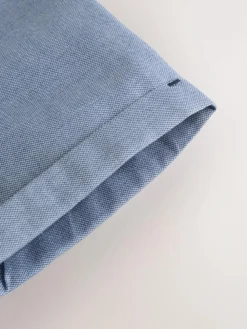 Baker by Ted Baker Blue Short Sleeve Shirt with Bow Tie