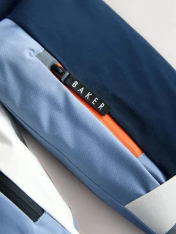 Clearance Baker by Ted Baker Blue Waterproof Padded Ski Coat