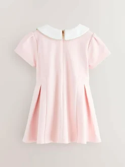 Sale Baker by Ted Baker Bow Collared Ponte Dress Pink