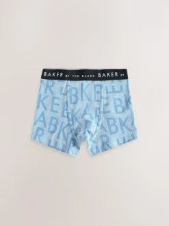 Sale Baker by Ted Baker Boys Boxers 5 Pack Green Multi