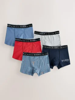 Baker by Ted Baker Boys Boxers 5 Pack^BOY Underwear