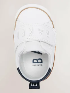Clearance Baker by Ted Baker Boys Padders Trainers White
