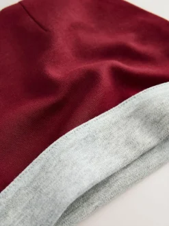 Baker by Ted Baker Burgundy Red/Grey Romper and Reversible Hat^ Rompers & Overalls