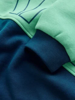 Baker by Ted Baker Colourblock Sweat Top and Joggers Set^BOY Sweatshirts & Hoodies