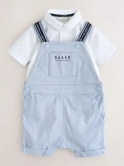 Baker by Ted Baker Dungarees And Polo Shirt Set^BOY Occasionwear|Dungarees