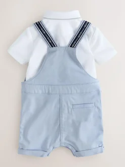 Baker by Ted Baker Dungarees And Polo Shirt Set^BOY Occasionwear|Dungarees