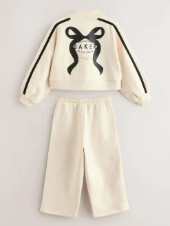 Outlet Baker by Ted Baker Funnel Neck Sweat & Wide Leg Joggers Set 2 Piece