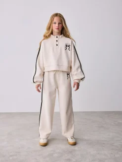 Outlet Baker by Ted Baker Funnel Neck Sweat & Wide Leg Joggers Set 2 Piece