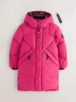 Baker by Ted Baker Girls Shower Resistant Longline Padded Coat^ Jackets & Coats|Snowsuits & Coats
