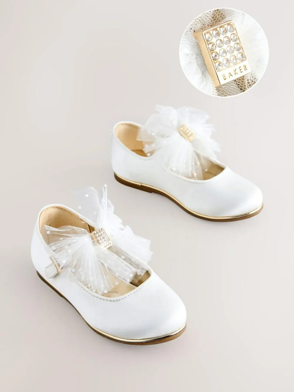 Baker by Ted Baker Girls Mary Jane Bow Occasion Shoes^ Shoes