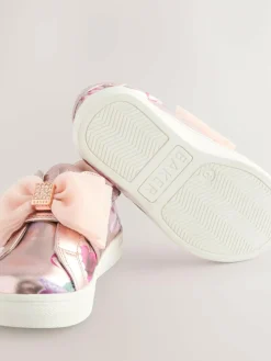 Baker by Ted Baker Girls Organza Corsage Trainers Pink Floral