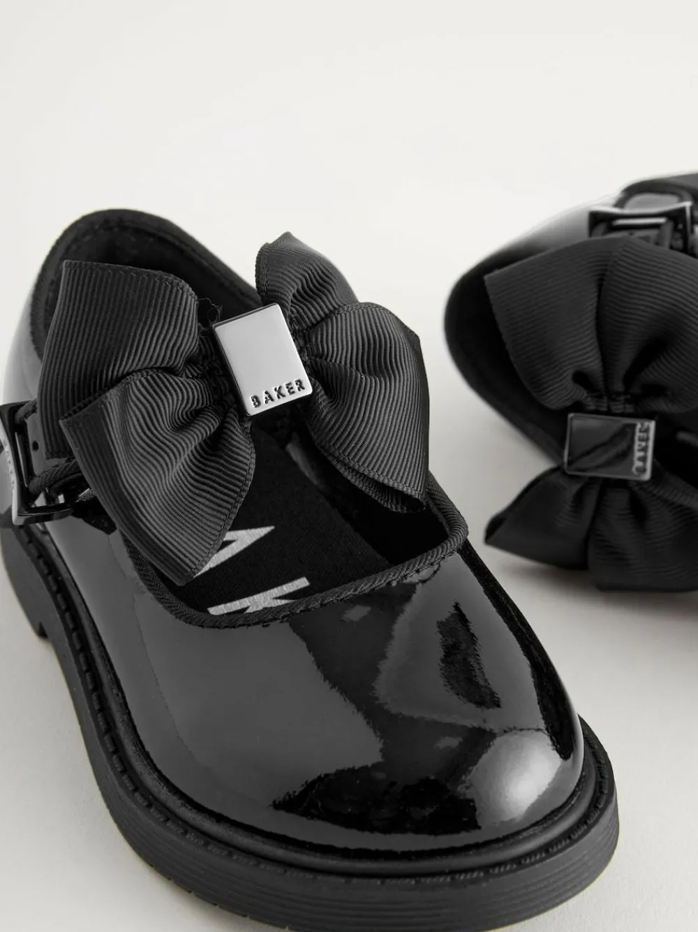 Baker by Ted Baker Girls Back to School Mary Jane Shoes with Bow^ Shoes|Shoes