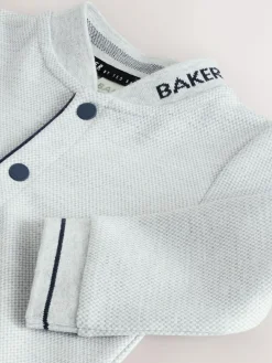 New Baker by Ted Baker Grey Textured Romper