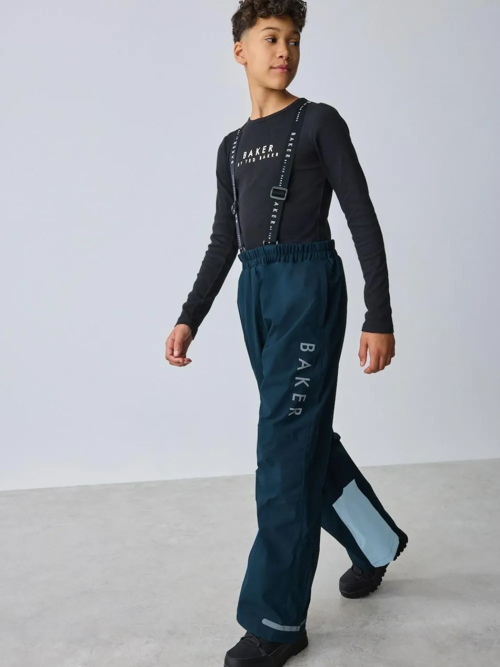 Discount Baker by Ted Baker Navy Waterproof Ski Salopettes