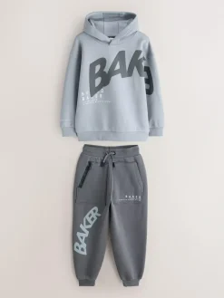 Baker by Ted Baker Oversized Graphic Hoodie and Joggers Set^BOY Sets & Outfits|Sweatshirts & Hoodies