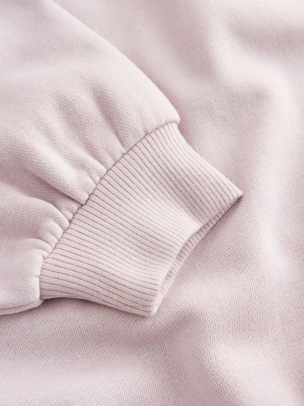 Best Baker by Ted Baker Oversized Satin Appliqué Back Print Pink/White Hoodie