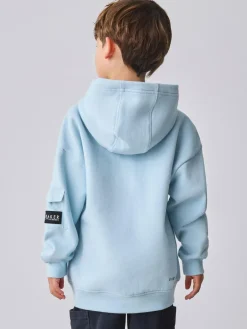 Baker by Ted Baker Oversized Embossed Hoodie^BOY Sweatshirts & Hoodies