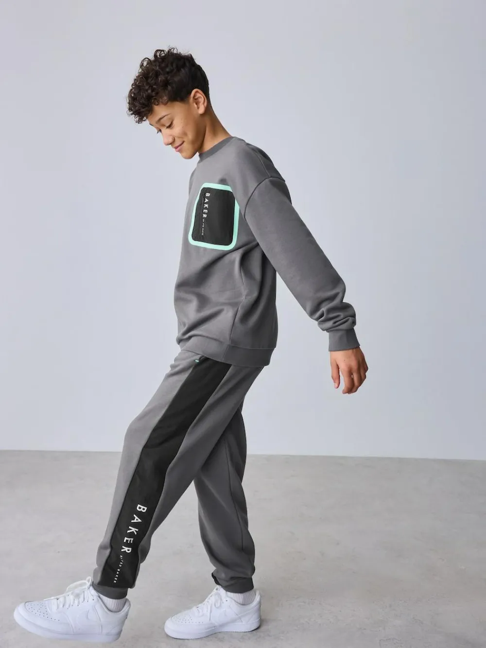 Online Baker by Ted Baker Oversized Pocket Sweatshirt and Joggers Set