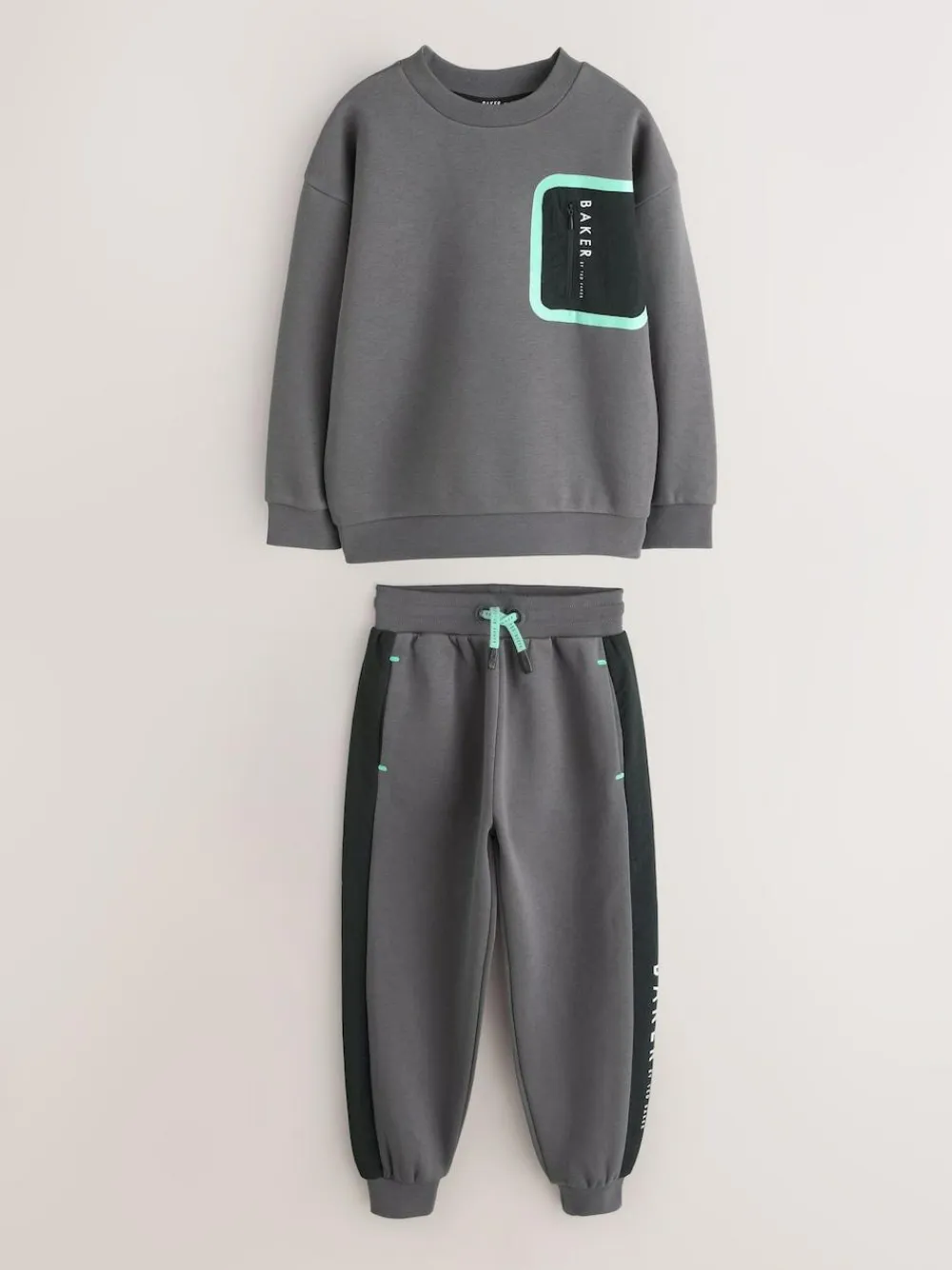 Online Baker by Ted Baker Oversized Pocket Sweatshirt and Joggers Set