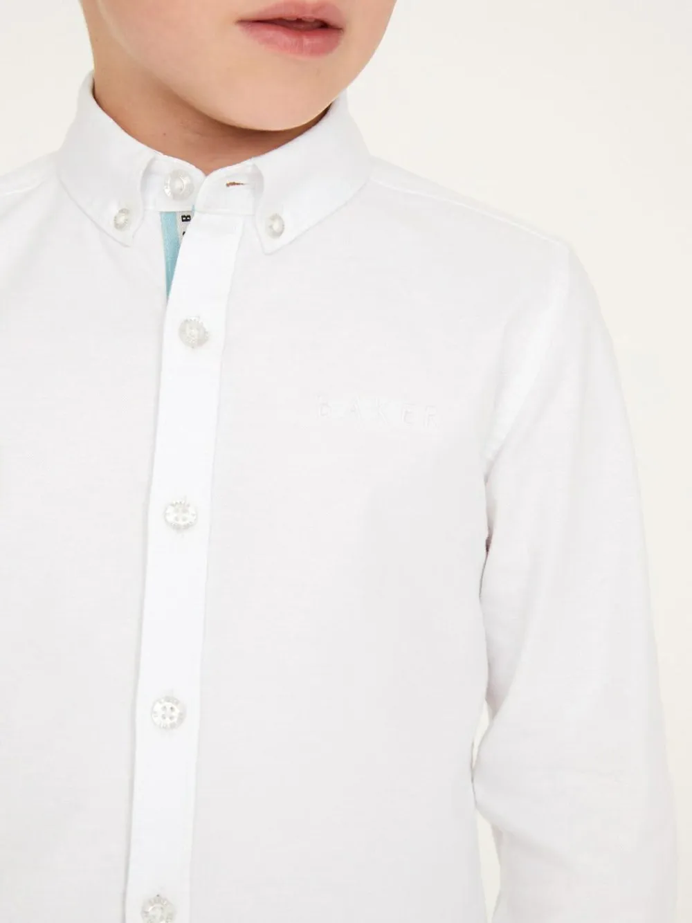 New Baker by Ted Baker Oxford Shirt White