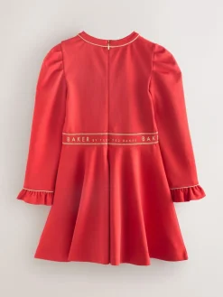 Clearance Baker by Ted Baker Ponte Dress Red