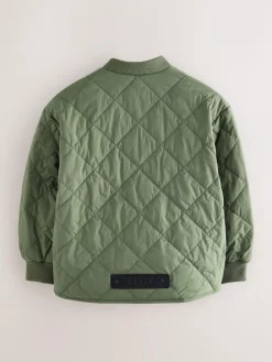 Baker by Ted Baker Sage Green Quilted Jacket^BOY Coats & Jackets|Snowsuits & Coats