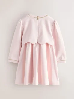 Baker by Ted Baker Scallop Ponte Dress Pink