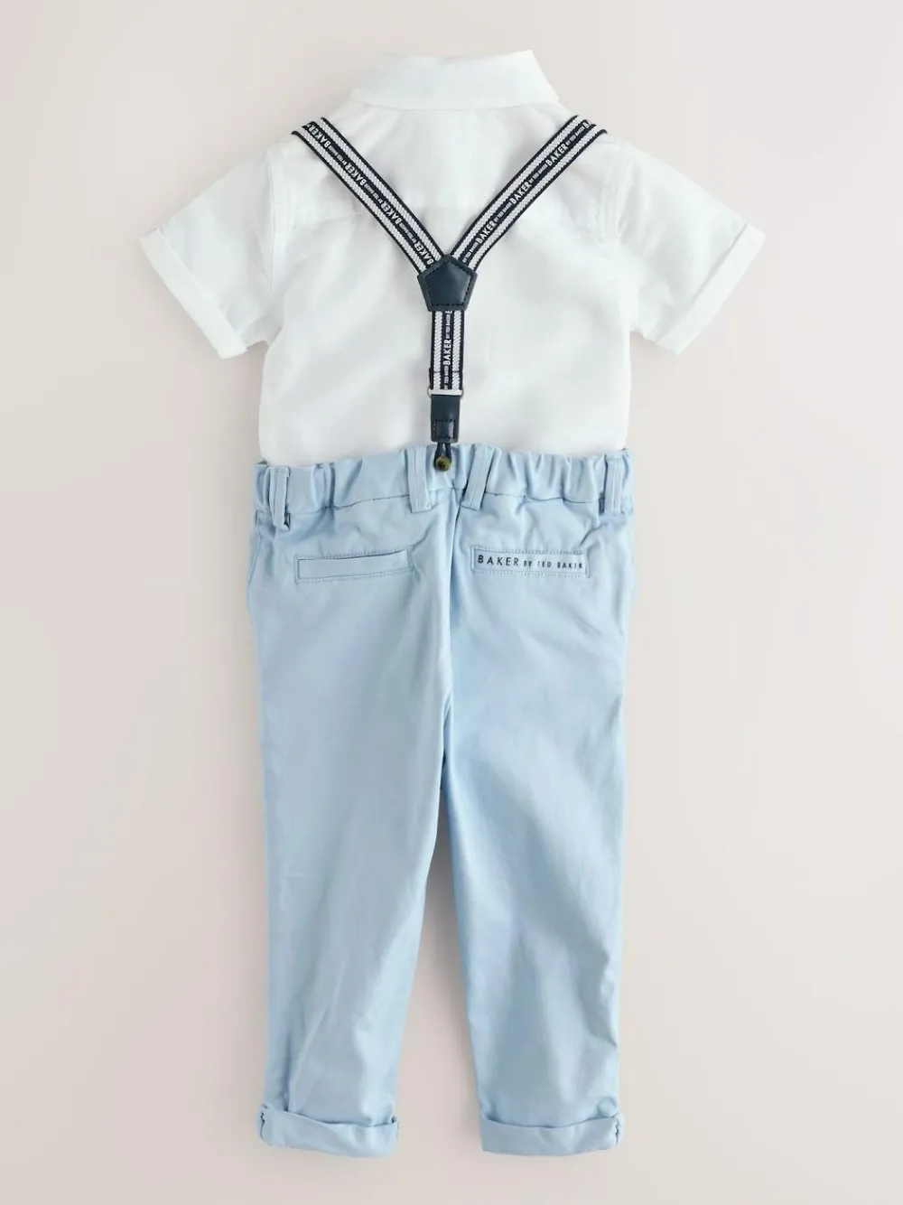Baker by Ted Baker Shirt Trousers and Braces Set^BOY Shirts|Occasionwear
