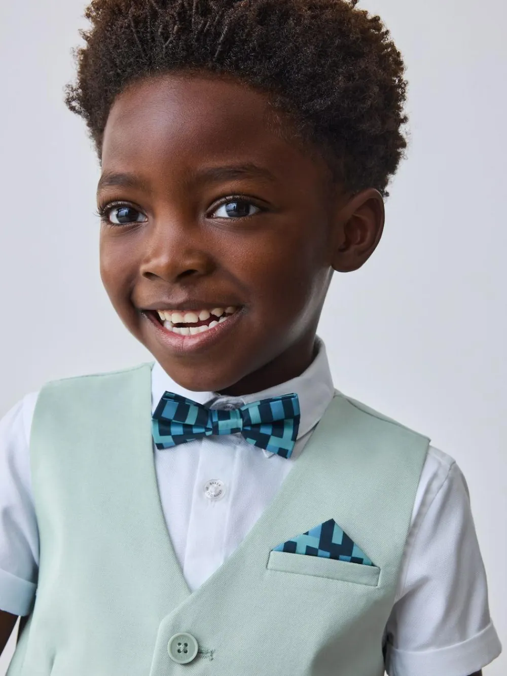 Baker by Ted Baker Shirt Waistcoat and Shorts Set^BOY Occasionwear