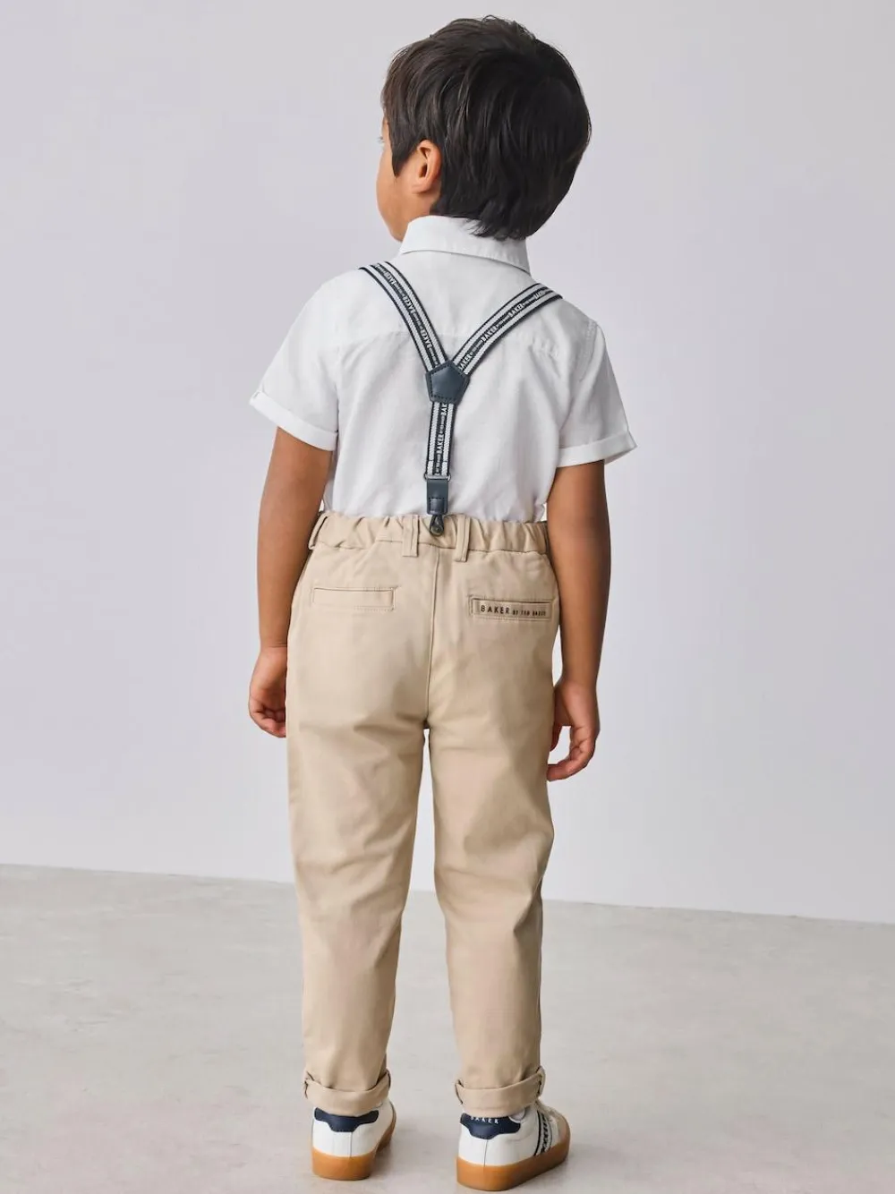 Baker by Ted Baker Shirt Trousers and Braces Set^BOY Shirts|Occasionwear