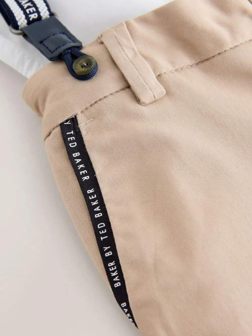 Baker by Ted Baker Shirt Trousers and Braces Set^BOY Shirts|Occasionwear