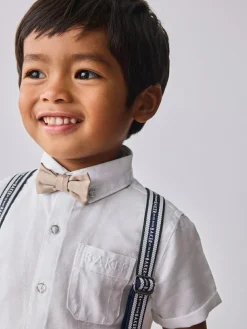 Baker by Ted Baker Shirt Trousers and Braces Set^BOY Shirts|Occasionwear